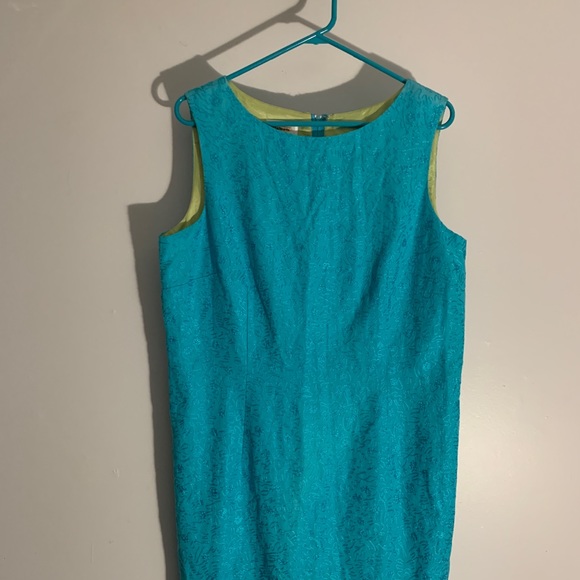 Talbots Dresses & Skirts - Vintage Talbots beautiful blue sleeveless dress 16